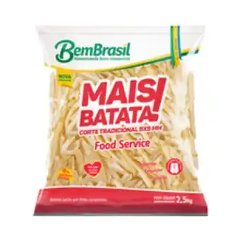 Batata bem brasil mais batata tradicional 2kg