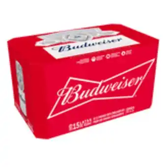 Sam's Club Cerveja lager budweiser pack 15 latas 410ml cada oferta
