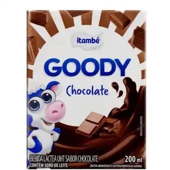 Super Lagoa Achocolatado itambé goody 200ml oferta