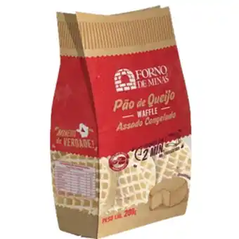 Extrabom Supermercados Pao de queijo forno de minas 200g waffle oferta