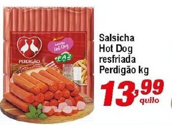 Ricoy Supermercados Salsicha Hot Dog Resfriada Perdigao 1kg oferta