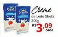 Ricoy Supermercados Creme de leite Shefa 200g oferta