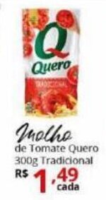 Ricoy Supermercados Molho de Tomate Quero 300g Tradicional oferta