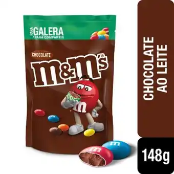 Verona Supermercados Confeito de chocolate ao leite m&ms 148g oferta