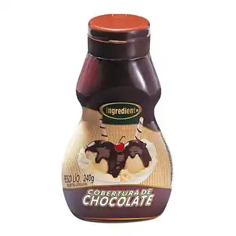 Carrefour Cobertura para sorvete sabor chocolate ingredient 240g oferta