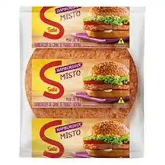 Hambúrguer misto sadia 56g