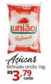 Ricoy Supermercados Acucar refinado Uniao 1kg oferta