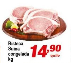 Ricoy Supermercados Bisteca Suina Congelada 1kg oferta