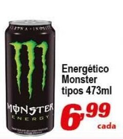 Ricoy Supermercados Energetico Monster tipos 473ml oferta