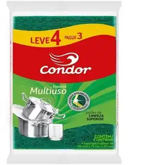 Supermercado Precito Esponja condor multiuso leve 4 un pague 3 un oferta