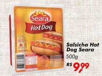 Salsicha Hot Dog Seara