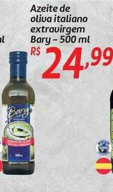 Comper Azeite De Oliva Italiano Extravirgem Bary oferta