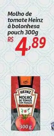 Comper Molho De Tomate Heinz à Bolonhesa Pouch oferta