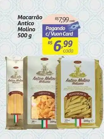 Comper Macarrão Antico Molino oferta