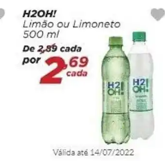 Dia H2oh! Limão Ou Limoneto oferta