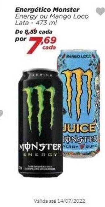 Dia Energético Monster oferta