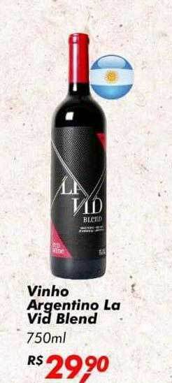 Big Box Vinho Argentino La Vid Blend oferta