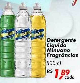 Big Box Detergente Líquido Minuano Fragrâncias oferta
