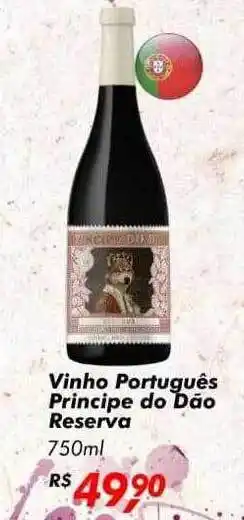 Big Box Vinho Português Principe Do Dão Reserva oferta