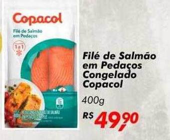 Big Box Filé De Salmão Em Pedaços Congelado Copacol oferta