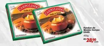 Big Box Fondue De Queijo Campo Lindo oferta