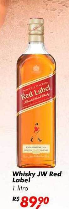 Big Box Whisky Jw Red Label oferta