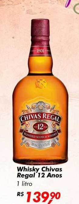 Big Box Whisky Chivas Regal 12 Anos oferta