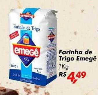 Big Box Farinha De Trigo Emegê oferta