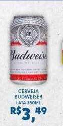 Boa Supermercados Cerveja Budweiser Lata oferta