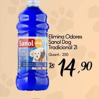 Giassi Supermercados Elimina Odores Sanol Dog Tradicional oferta