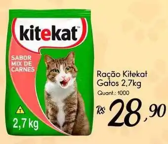 Giassi Supermercados Ração Kitekat Gatos oferta