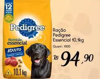 Giassi Supermercados Ração Pedigree Essencial oferta