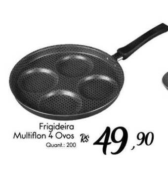 Giassi Supermercados Frigideira Multiflon 4 Ovos oferta