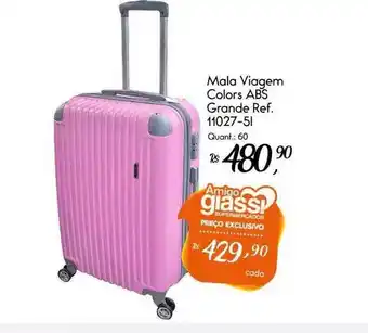 Mala Viagem Colors Abs Grande