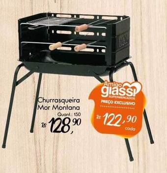 Giassi Supermercados Churrasqueira Mor Montana oferta