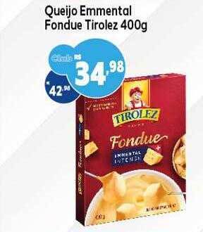 GoodBom Queijo Emmental Fondue Tirolez oferta