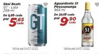 Dia Skol Beats Gt Aguadente 51 Pirassununga oferta