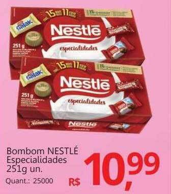 Supermercados Koch Bombom Nestlé Especialidades oferta