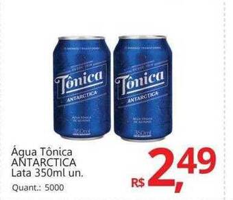 Supermercados Koch Agua Tônica Antarctica oferta