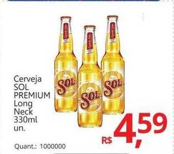 Supermercados Koch Cerveja Sol Premium Long Neck oferta