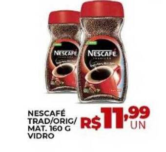 Supermercados Myatã Nescafé Trad-orig-mat Vidro oferta