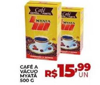 Supermercados Myatã Café A Vácuo Myata oferta