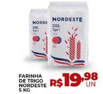 Supermercados Myatã Farinha De Trigo Nordeste oferta