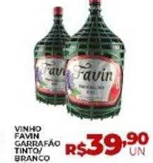 Supermercados Myatã Vinho Favin Garrafão Tinto-branco oferta