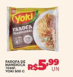 Supermercados Myatã Farofa De Mandioca Temp. Yoki oferta