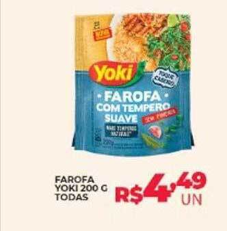 Supermercados Myatã Farofa Yoki Todas oferta