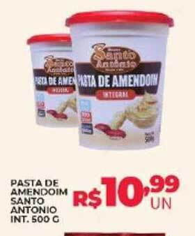 Supermercados Myatã Pasta De Amendoim Santo Antonio oferta