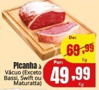 Barbosa Supermercados Picanha a vacuo 1kg oferta