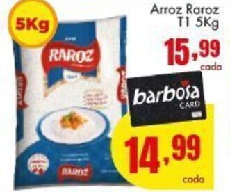Arroz Raroz T1 5kg