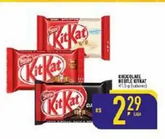 Mercantil Rodrigues Chocolates kit kat 41,5g oferta